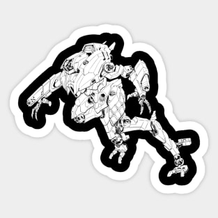 Sidewinder OmniMech Sticker